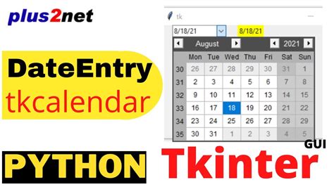 th 51 - Create Custom Date Picker in Tkinter: A Step-by-Step Guide
